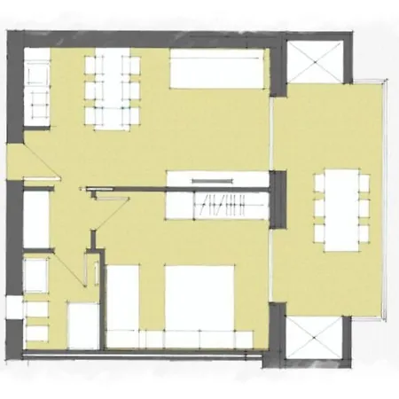 Two-room Flat In A With Pool And Hot Tub